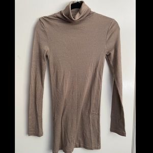 Michael Stars Tan Turtleneck